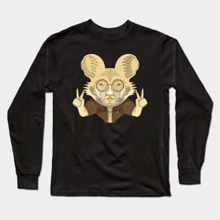 stylish african wild dog Long Sleeve T-Shirt